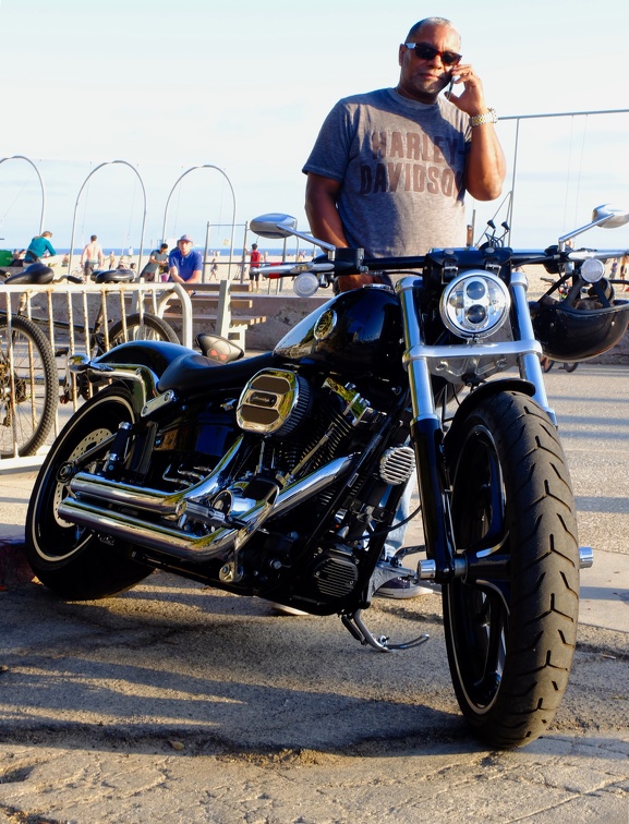 Santa Monica - Harley Rider